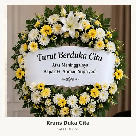 Krans Bunga Duka Pajajaran Bogor